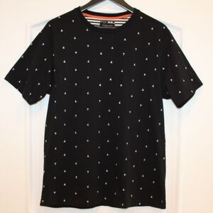 Denim & Flower palm tree T-shirt (men’s XL)